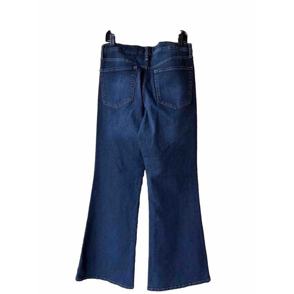 Sam Edelman womens Faultless Bay Flare Trouser Jean size 31 Navy Denim 31x32 $99 - Picture 5 of 9